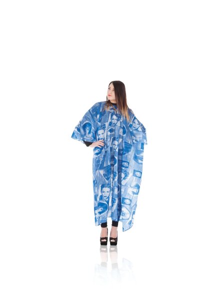 XanitaliaPro Haarschneideumhang Blue 125 x 168 cm