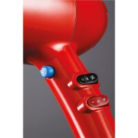 XanitaliaPro Tornado 280T Professioneller Haartrockner &ndash; Rot