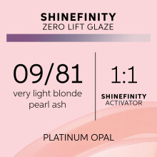Wella Professionals Shinefinity 09/81 Platinum Opal 60ml