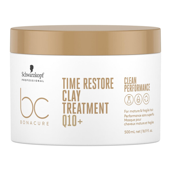 Schwarzkopf BC Bonacure Q10+ Time Restore Clay Treatment 500ml