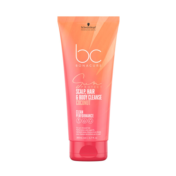Schwarzkopf Bc Bonacure BC Sun Protect 3-in-1 Scalp, Hair &amp; Body Cleanse 200ml
