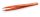 XanitaliaPro Augenbrauenpinzette aus Edelstahl &ndash; Schr&auml;ge Spitze Orange