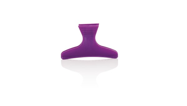 XanitaliaPro Locken-Haarspangen Kunststoff Lila 12...