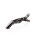 XanitaliaPro Haarspangen Schwarz 10 cm 6 St&uuml;ck