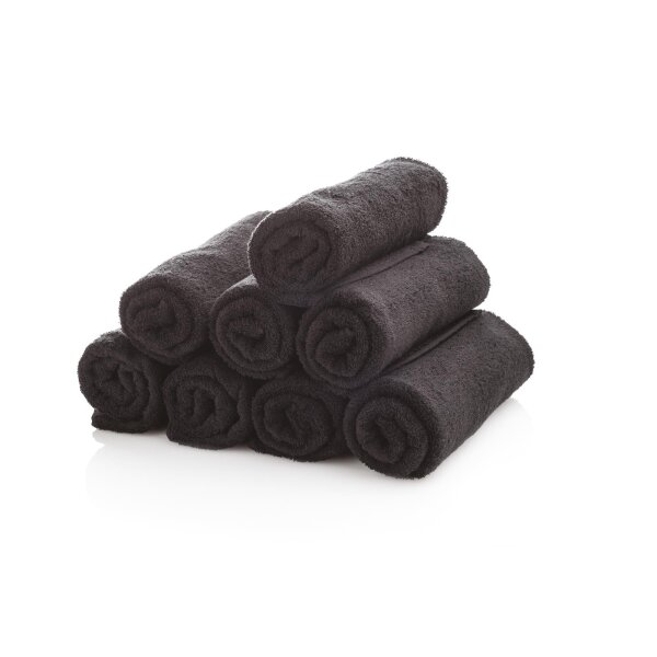 XanitaliaPro Tekno Quality Frotteehandtuch Schwarz 50...