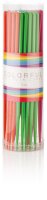 XanitaliaPro Colorful Abs Set 24 Entwirrk&auml;mme mit Stiel 23 cm