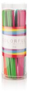 XanitaliaPro Colorful ABS Haarschneidek&auml;mme Set 24...
