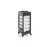 XanitaliaPro Milano Servicewagen f&uuml;r Friseurtools Weiss