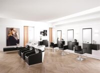 XanitaliaPro People Sessel f&uuml;r den Wartebereich Schwarz