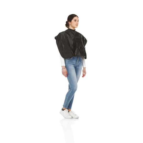 XanitaliaPro Haarf&auml;rbeumhang PVC Schwarz 88&times;148cm