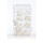 XanitaliaPro Transparente Nagel-Tips Quadratisch Kurze Einr&uuml;ckung mit je 25 St&uuml;ck 10 Gr&ouml;ssen