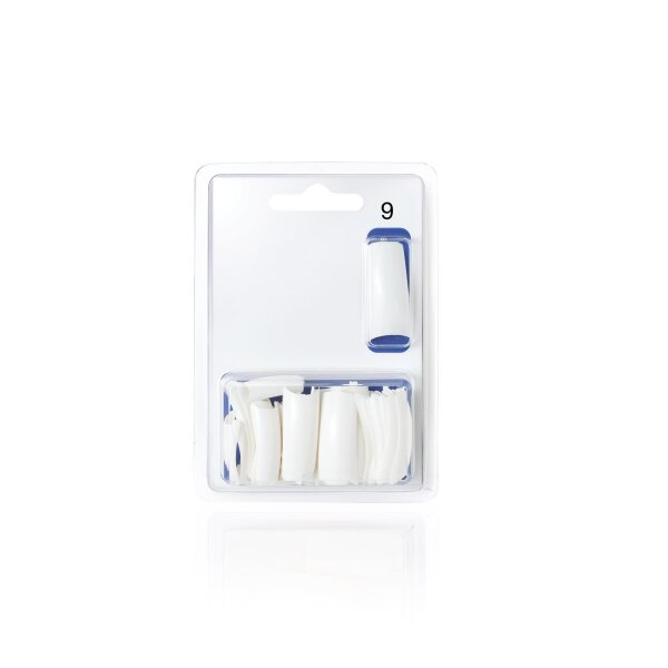 XanitaliaPro Nat&uuml;rliche Nagel-Tips, Bombiert, Breite...