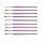 XanitaliaPro Kit Pro 3 Kit Nailart Pinsel Set