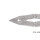 XanitaliaPro Nagelhautschneider mit Hebelwirkung Gerade Schneide 18mm L&auml;nge 16cm