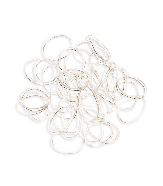 XanitaliaPro Transparente Gummi-Haargummis klein (40...
