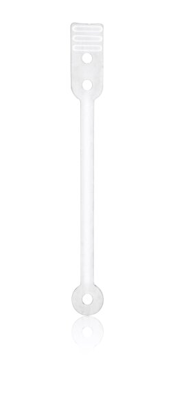 XanitaliaPro Flache Silikon-Haargummis 90mm 50 St&uuml;ck