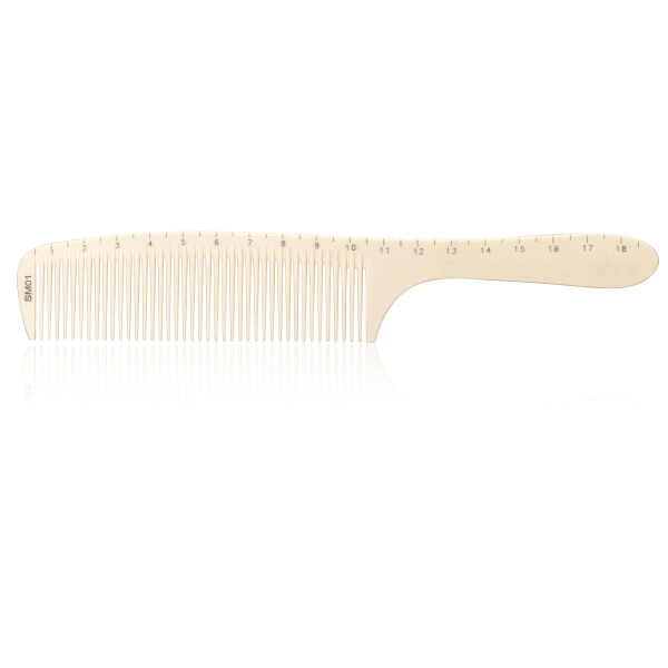XanitaliaPro Haarschneidekamm mit Zentimeterskala 19,3 cm