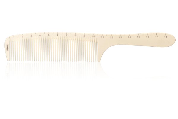 XanitaliaPro Haarschneidekamm mit Zentimeterskala 193cm