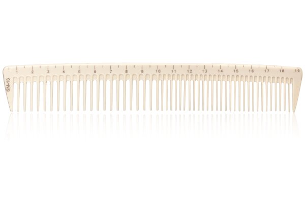 XanitaliaPro Haarschneidekamm mit Zentimeterskala 195cm