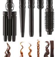 XanitaliaPro Air Combo Pro Styling 5-in-1 Lockenstab-Set