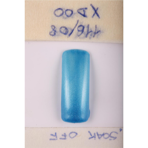 XanitaliaPro Nagellack Semipermanentes Gellack Perllacke/ Glitterlacke Electric Silver Blue 10ml