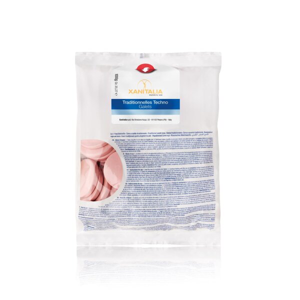 XanitaliaPro Traditionnelles Techno Hartwachs Rosa 1000g...