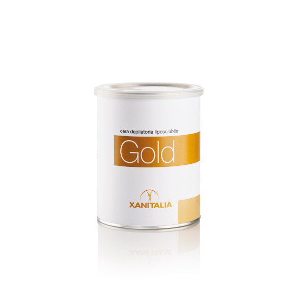XanitaliaPro Fettl&ouml;slicher Enthaarungswachs Refill Wax Dose 800ml Gold