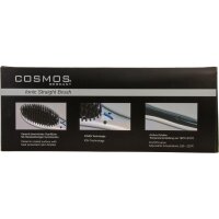 Cosmos Straightening Brush, black/silver, Profi-Kabel mit 3m L&auml;nge