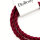 Bellody Original Haargummis (4 St&uuml;ck - Bordeaux Red)