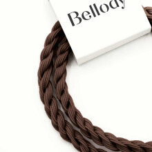 Bellody Original Haargummis (4 Stück - Mocha Brown)