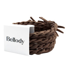 Bellody Original Haargummis (4 St&uuml;ck - Mocha Brown)