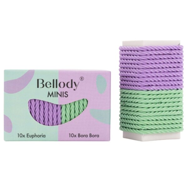 Bellody Mini Haargummis (20 St&uuml;ck - Mint &...