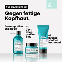 LOr&eacute;al Professionnel Serie Expert Scalp Advanced Anti-Oiliness Dermo-Purifier Shampoo 300ml Haarshampoo