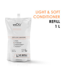 weDo/ Professional Light &amp; Soft Conditioner Nachf&uuml;llpack 1000ml