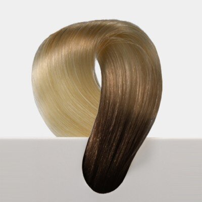 L.A. Hairstyles Bicolor Dark Brown/Blond 25cm