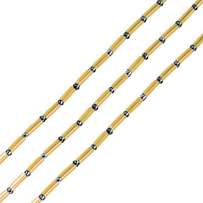 L.A. Hairstyles Fun Pearls Gold/Black 35cm