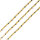 L.A. Hairstyles Fun Pearls Gold/Black 35cm
