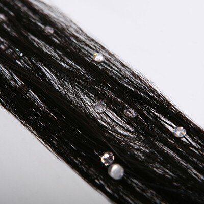 L.A. Hairstyles Strass Black/White Stein Im Haar