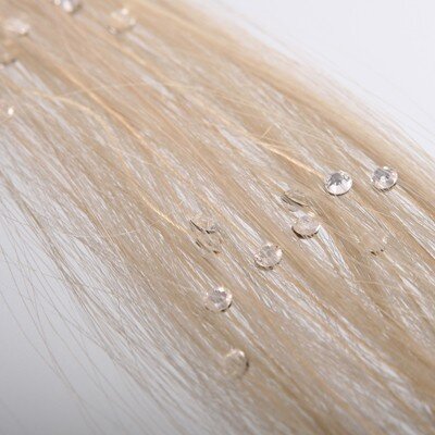 L.A. Hairstyles Strass Blond/White Stein Im Haar