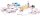 XanitaliaPro Multicolor Alufolie als Rollenware (Breite: 12 cm, 15 micron)