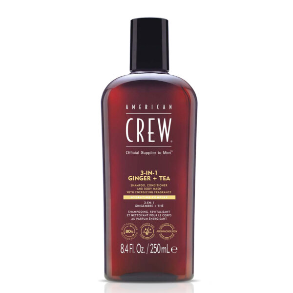 American Crew 3-IN-1 Ginger + Tea ENERGIZING 250ml