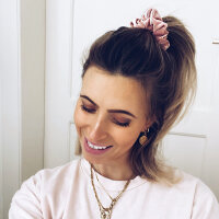 Bellody Original Seiden Scrunchies (1 St&uuml;ck - Mellow Rose)