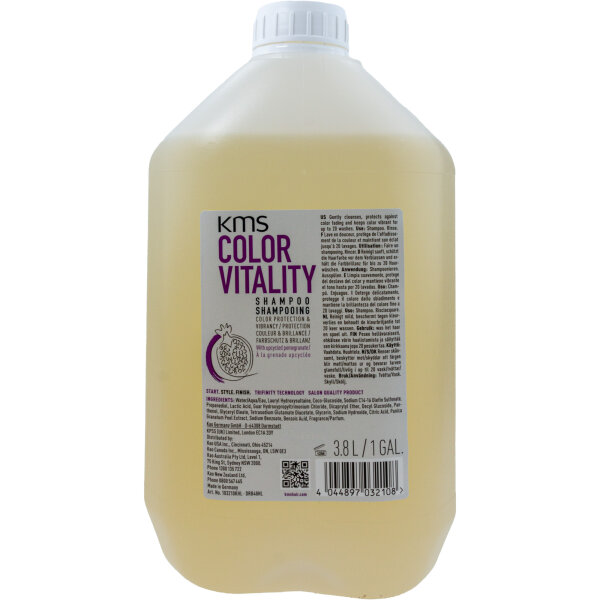 KMS Colorvitality Shampoo (Gallonen) 3800ml