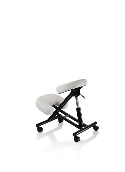 XanitaliaPro Sgabello Ergonomico Master Inox. Wei&szlig;