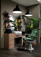 XanitaliaPro Hair Granada Gr&uuml;n Barbiersessel