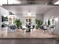 XanitaliaPro Hair Colette Friseurstuhl Round Base