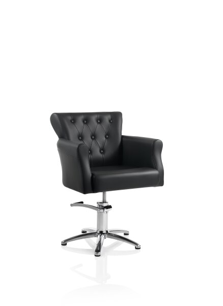 XanitaliaPro Hair Throne Friseurstuhl Sternenfu&szlig;