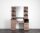 XanitaliaPro Barber 1 Barbierschrank Schwarzes Laminat & Eiche