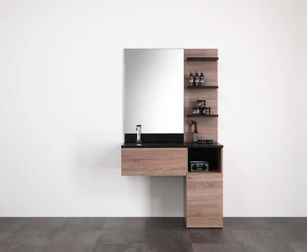 XanitaliaPro Barber Station Light Barbierschrank...