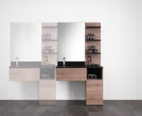 XanitaliaPro Barber Station Light Barbierschrank...